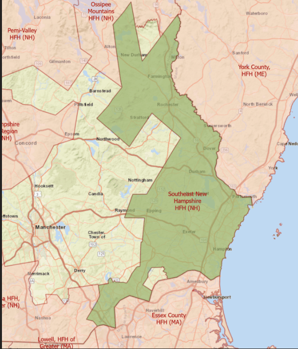 Southeast NH Habitat Map