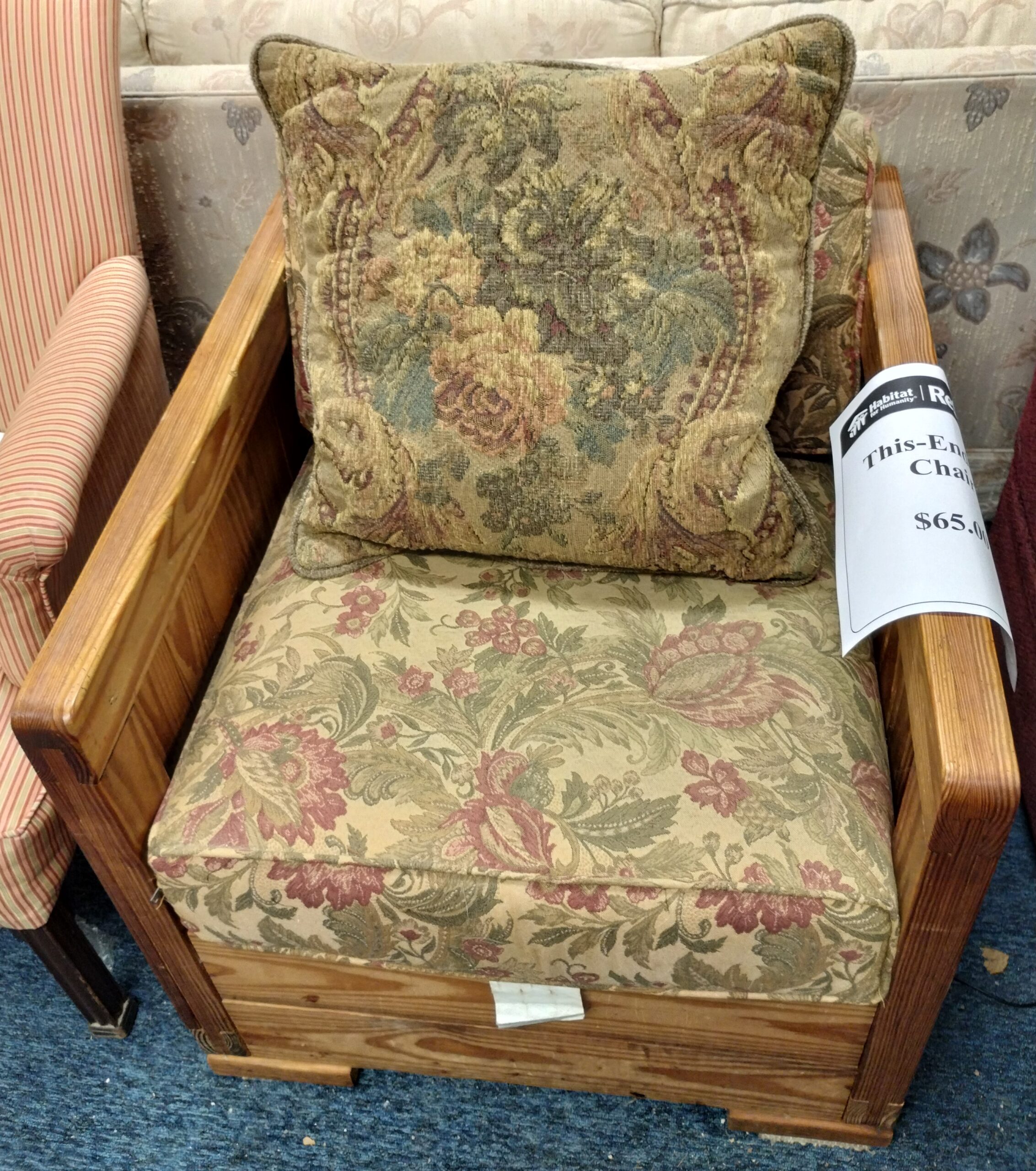 This End Up Arm Chair $65.00