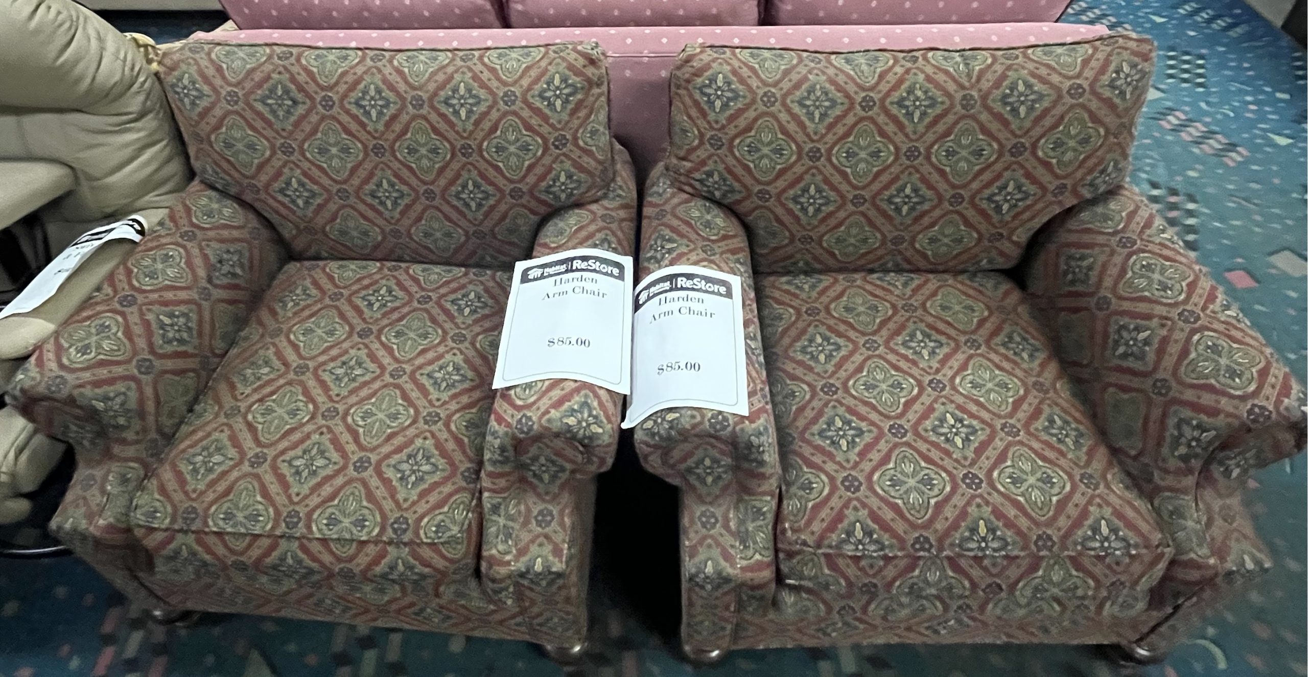Harden Arm Chair $85.00 Each